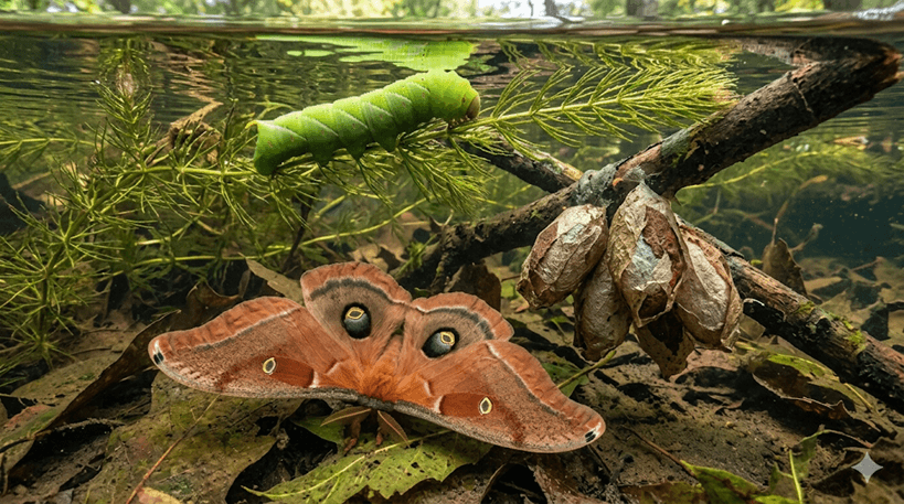 Polyphemus Moth